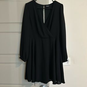 Express: Cute Black Dress